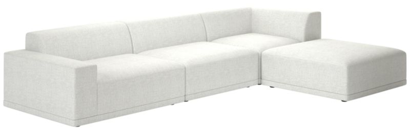 Faible 4-Piece Sectional Sofa with Left Arm Elliot Dove - image 0 of 7