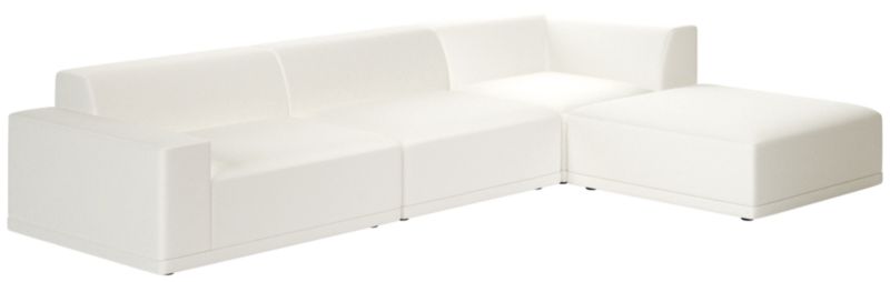 Faible 4-Piece Sectional Sofa with Left Arm Dream Pina Colada - image 0 of 8