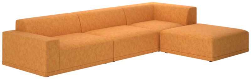 Faible 4-Piece Sectional Sofa with Left Arm Dream Ginger Tea - image 0 of 8