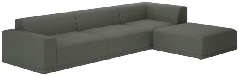 Faible 4-Piece Sectional Sofa with Left Arm Taylor Charcoal - image 0 of 8