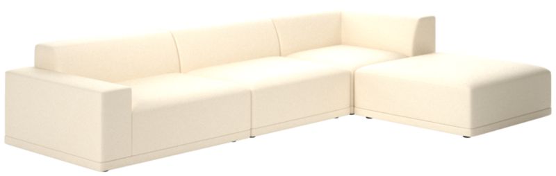 Faible 4-Piece Sectional Sofa with Left Arm Kanvas Sand - image 0 of 8