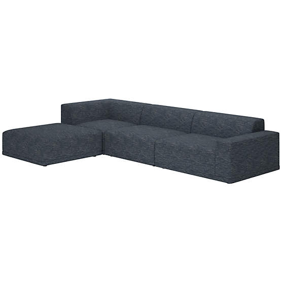 Faible 4-Piece Sectional Sofa with Right Arm Curious Eclipse