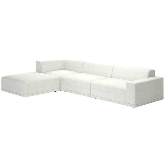 Faible 4-Piece Sectional Sofa with Right Arm Elliot Dove