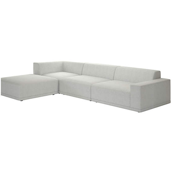 Faible 4-Piece Sectional Sofa with Right Arm Elliot Dove