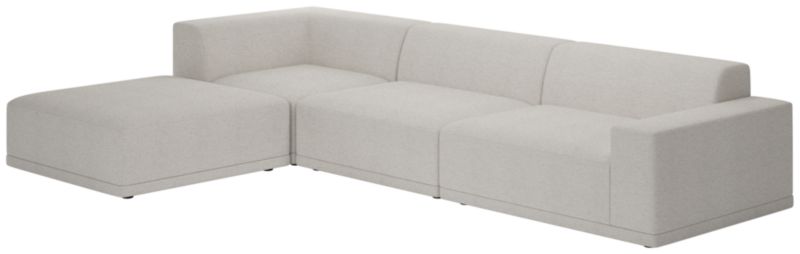 Faible 4-Piece Sectional Sofa with Right Arm Curious Linen - image 0 of 8