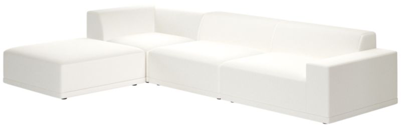 Faible 4-Piece Sectional Sofa with Right Arm Dream Pina Colada - image 0 of 8