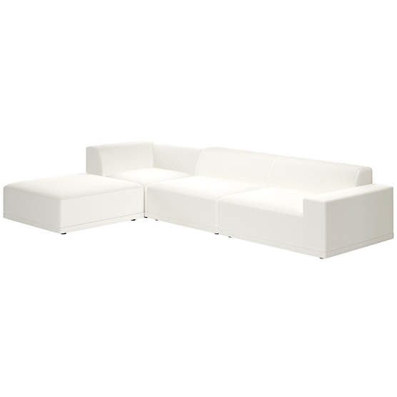 Faible 4-Piece Sectional Sofa with Right Arm Dream Pina Colada