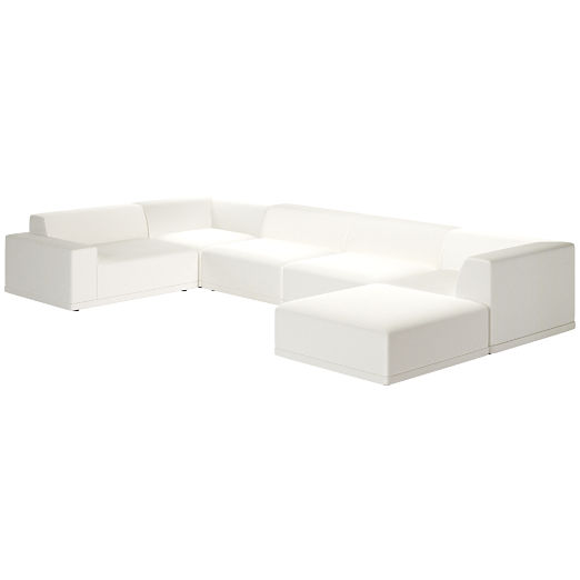 Faible 6-Piece Sectional Sofa with Left Arm Dream Pina Colada