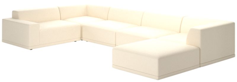 Faible 6-Piece Sectional Sofa with Left Arm Kanvas Sand - image 0 of 8