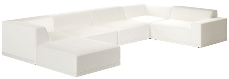 Faible 6-Piece Sectional Sofa with Right Arm Dream Pina Colada - image 0 of 8