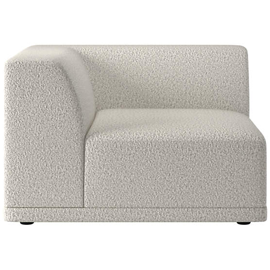 Faible Corner Chair Bloce Grey