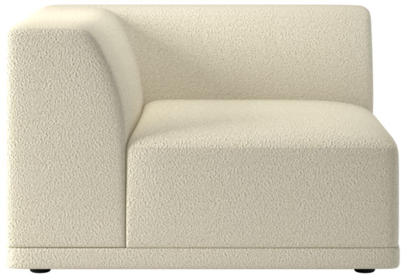 Faible Corner Chair Bloce Cream - image 0 of 9