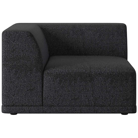 Faible Corner Chair Bloce Noir