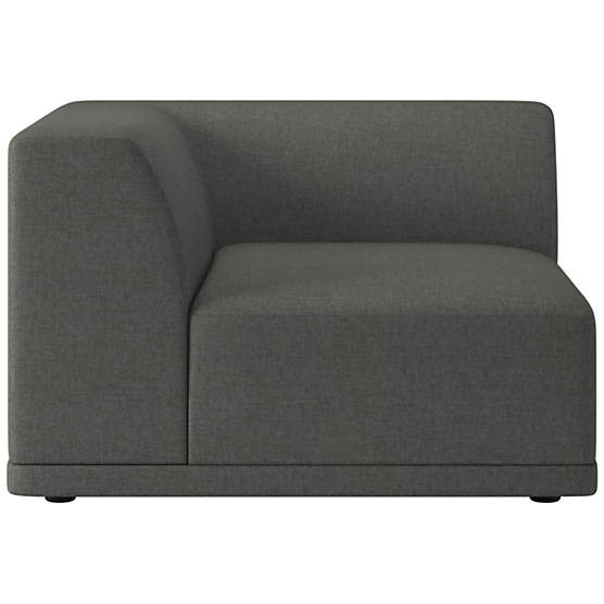 Faible Corner Chair Taylor Felt Grey
