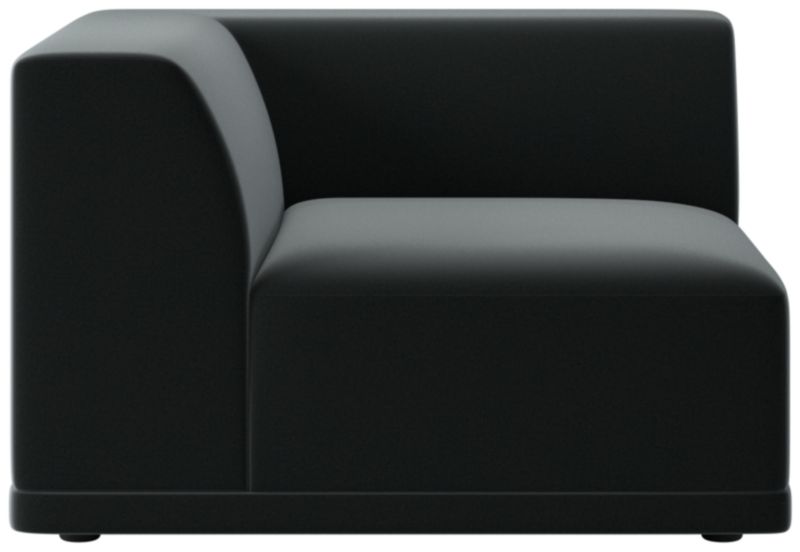 Faible Corner Chair Como Dark Grey - image 0 of 9