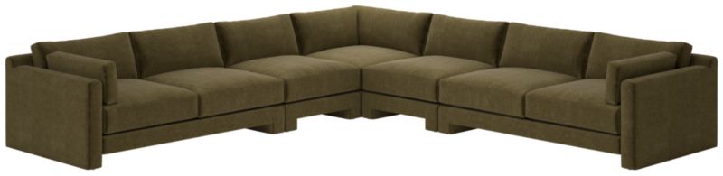 Marguerite 5-Piece L-Shaped Sectional Sofa - image 0 of 10