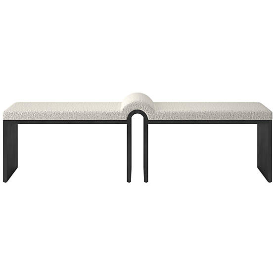 Arc Bench Bloce Grey