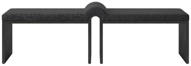 Viewing product image Arc Bench Bloce Noir - image 1 of 8