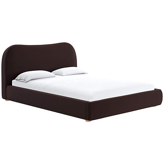 Diana Queen Bed Luca Espresso