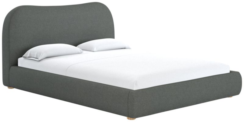 Diana Queen Bed Taylor Charcoal - image 0 of 7