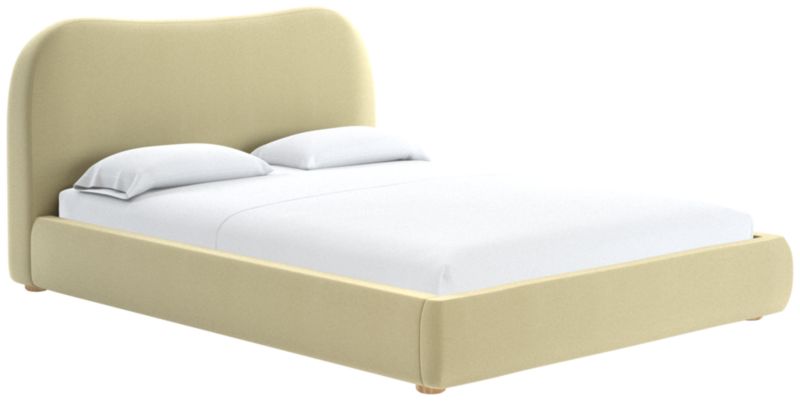 Diana Queen Bed Luca Camel - image 0 of 7