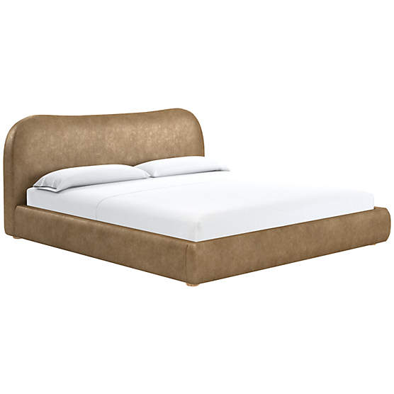 Diana Bello Saddle Leather King Bed