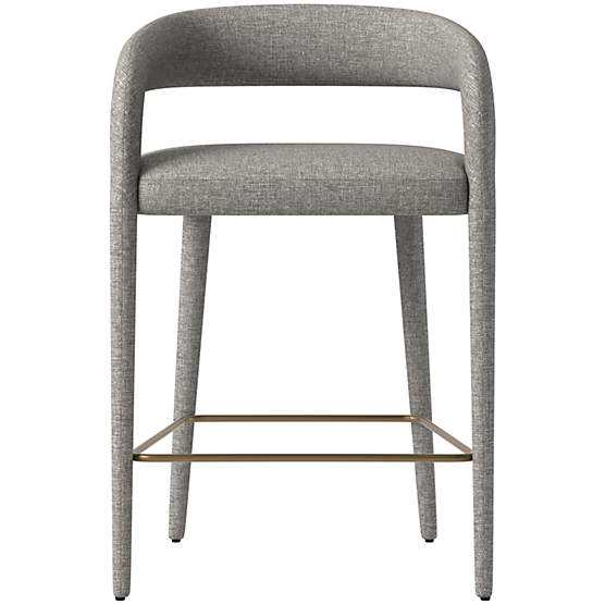 Lisette Counter Stool Taylor Felt Grey