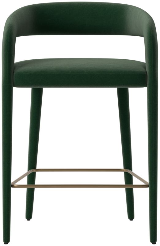 Viewing product image Lisette Counter Stool Luca Juniper - image 1 of 7