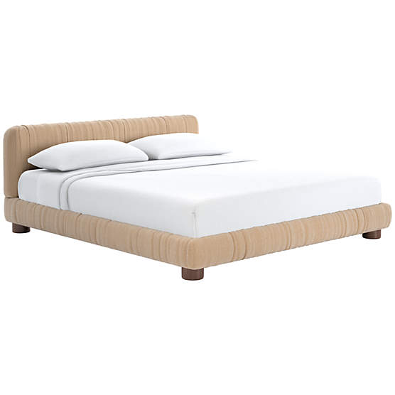 Cantar King Bed Coverlet Wheat