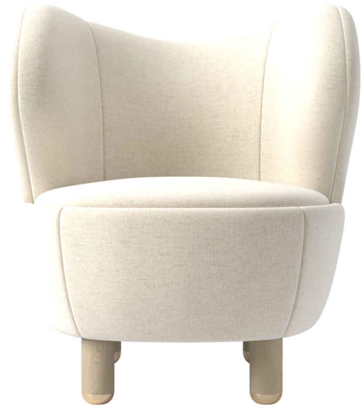 Viewing product image Nadine Accent Chair Nomad Snow - image 1 of 11