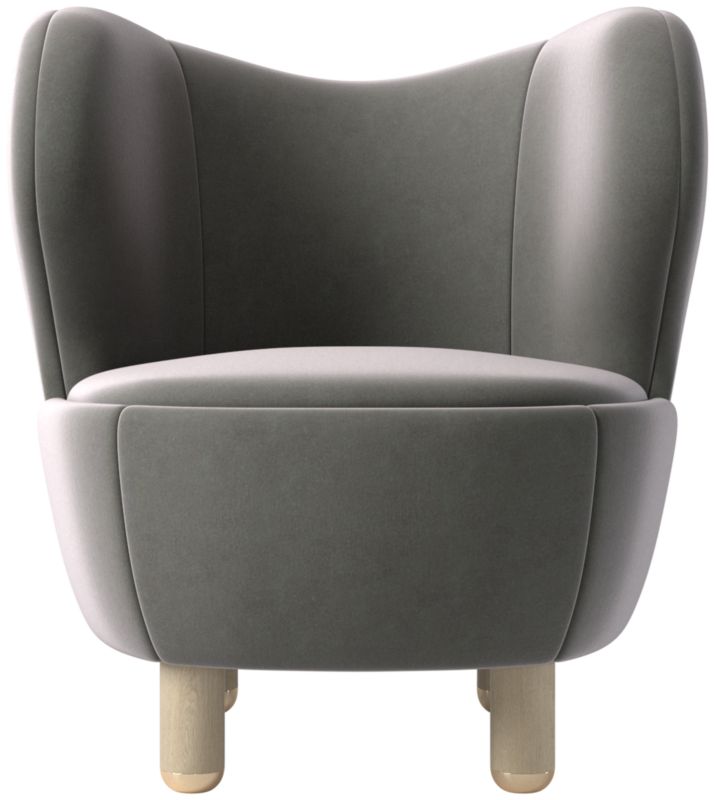 Nadine Accent Chair Luca Storm - image 0 of 11