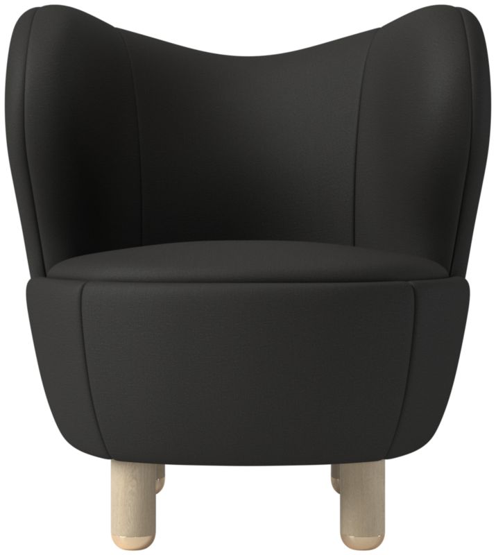 Nadine Accent Chair Kanvas Ebony - image 0 of 11