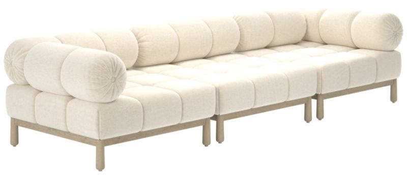 Sevigne 3-Piece Modular Sectional Sofa Nomad Snow - image 0 of 13