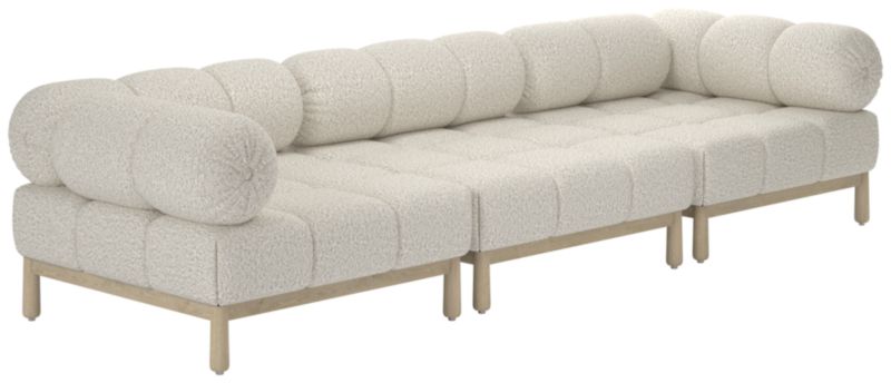 Sevigne 3-Piece Modular Sectional Sofa Bloce Grey - image 0 of 13