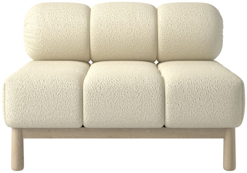 Sevigne Armless Chair Bloce Cream - image 0 of 12