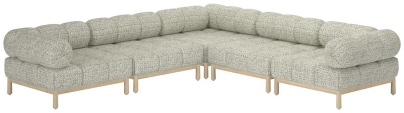 Sevigne 5-Piece Modular L-Shaped Sectional Sofa Hartman Tuxedo - image 0 of 10