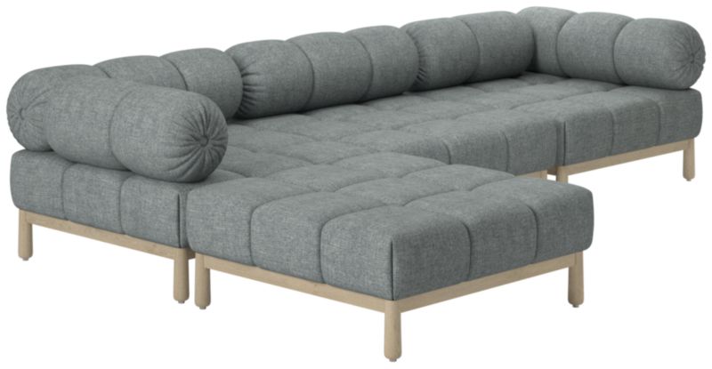 Sevigne 4-Piece Modular L-Shaped Sectional Sofa Nomad Charcoal - image 0 of 14