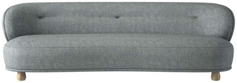 Leonne 90" Sofa Nomad Charcoal - image 0 of 12