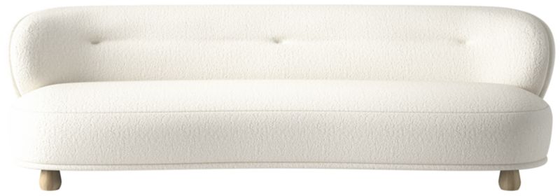 Leonne 90" Sofa Wooly Sand - image 0 of 12