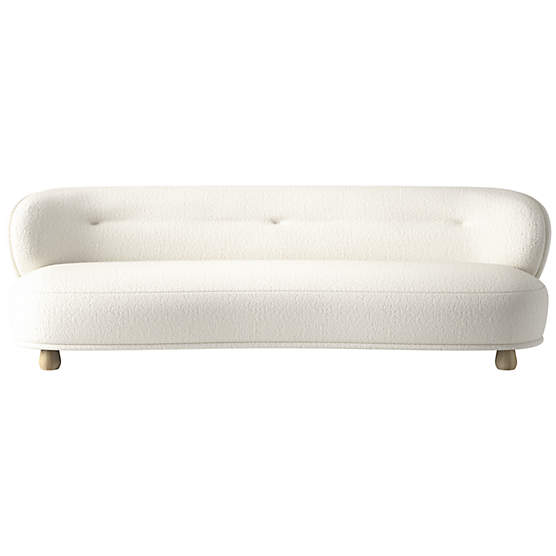 Leonne 90" Sofa Wooly Sand