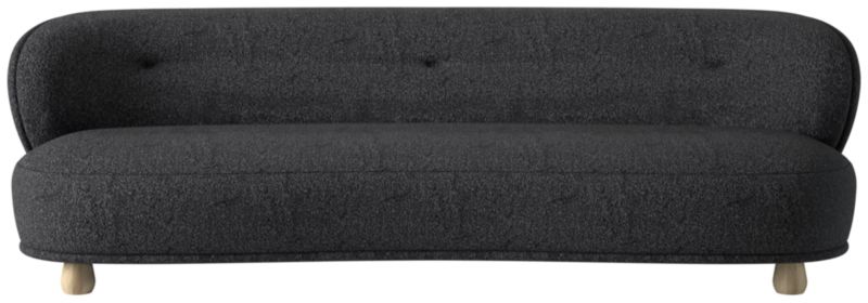 Leonne 90" Sofa Bloce Noir - image 0 of 12