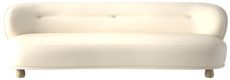 Leonne 90" Sofa Kanvas Sand - image 0 of 12