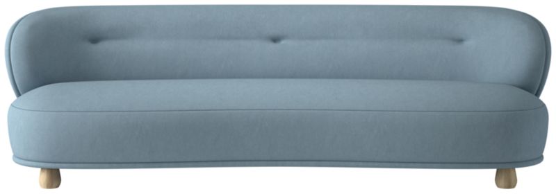 Leonne 90" Sofa Lisbon Wedgewood - image 0 of 12