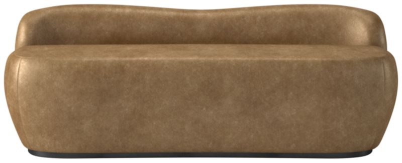 Orleans Bello Saddle Leather Bench - image 0 of 3