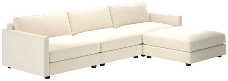 Malea 4-Piece L-Shaped Sectional Sofa with Ottoman - image 0 of 8