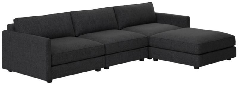 Malea 4-Piece L-Shaped Sectional Sofa with Ottoman - image 0 of 8