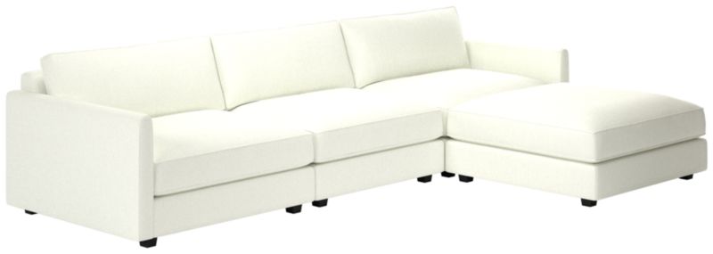 Malea 4-Piece L-Shaped Sectional Sofa with Ottoman - image 0 of 8