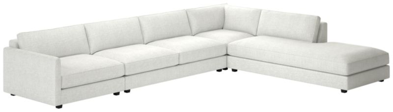 Malea 4-Piece L-Shaped Sectional Sofa with Right Chaise - image 0 of 9