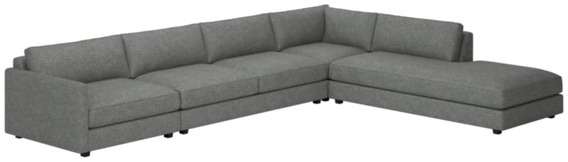 Malea 4-Piece L-Shaped Sectional Sofa with Right Chaise - image 0 of 9