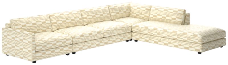 Malea 4-Piece L-Shaped Sectional Sofa with Right Chaise - image 0 of 9